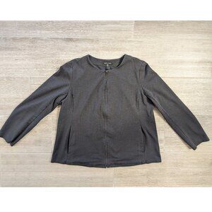 Eileen Fisher Organic Cotton Zipper